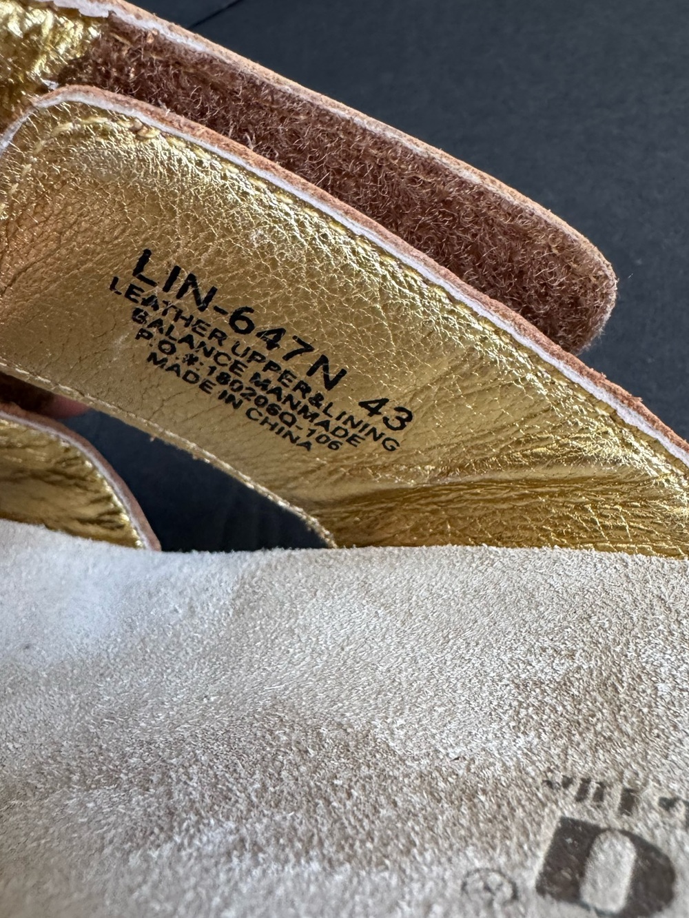 Alegria Embroidered Sandals Tan Leather Comfort Shoes Slip On Clogs Mules 43 - Picture 9 of 10